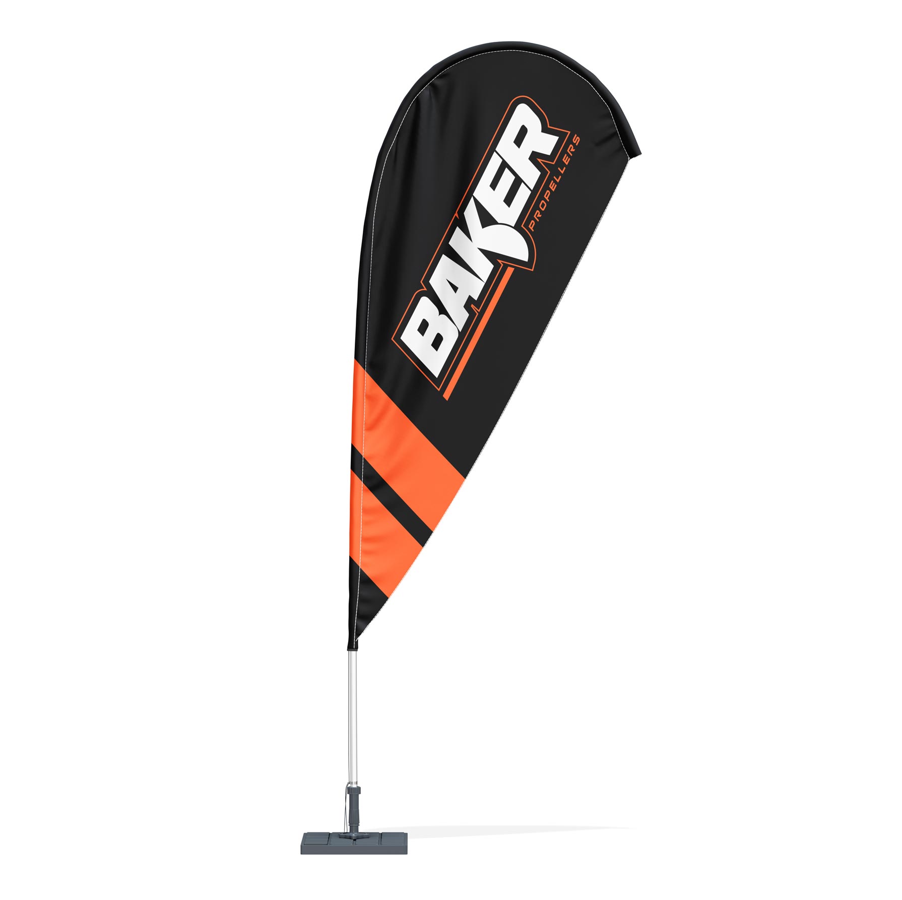 Baker Propeller logo design by Ricky Damien