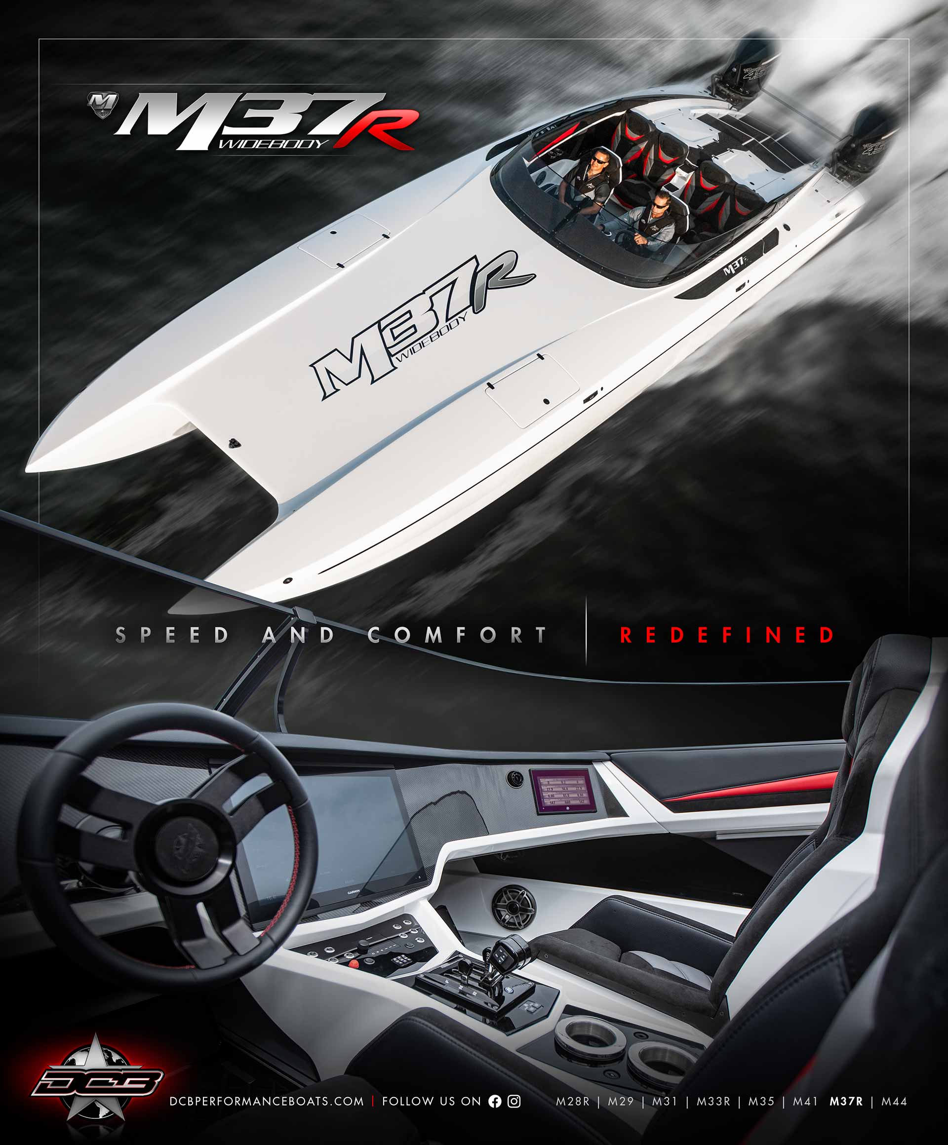 DCB Performance Marine ad design