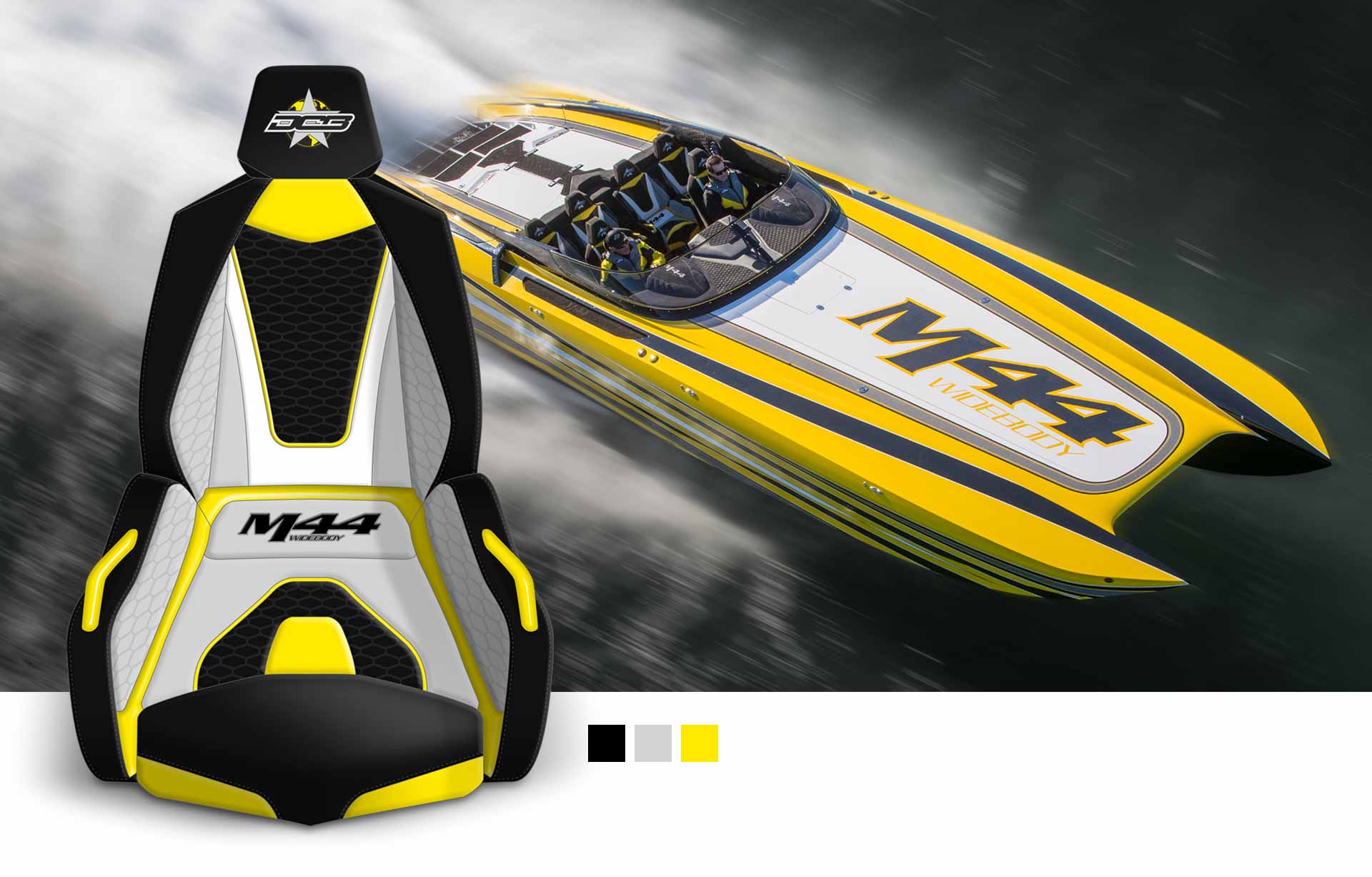 DCB custom boat seat design