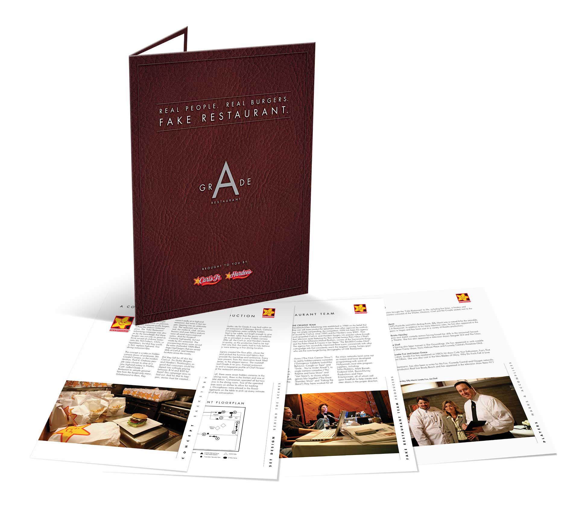 Carl's Jr. restaurant marketing design