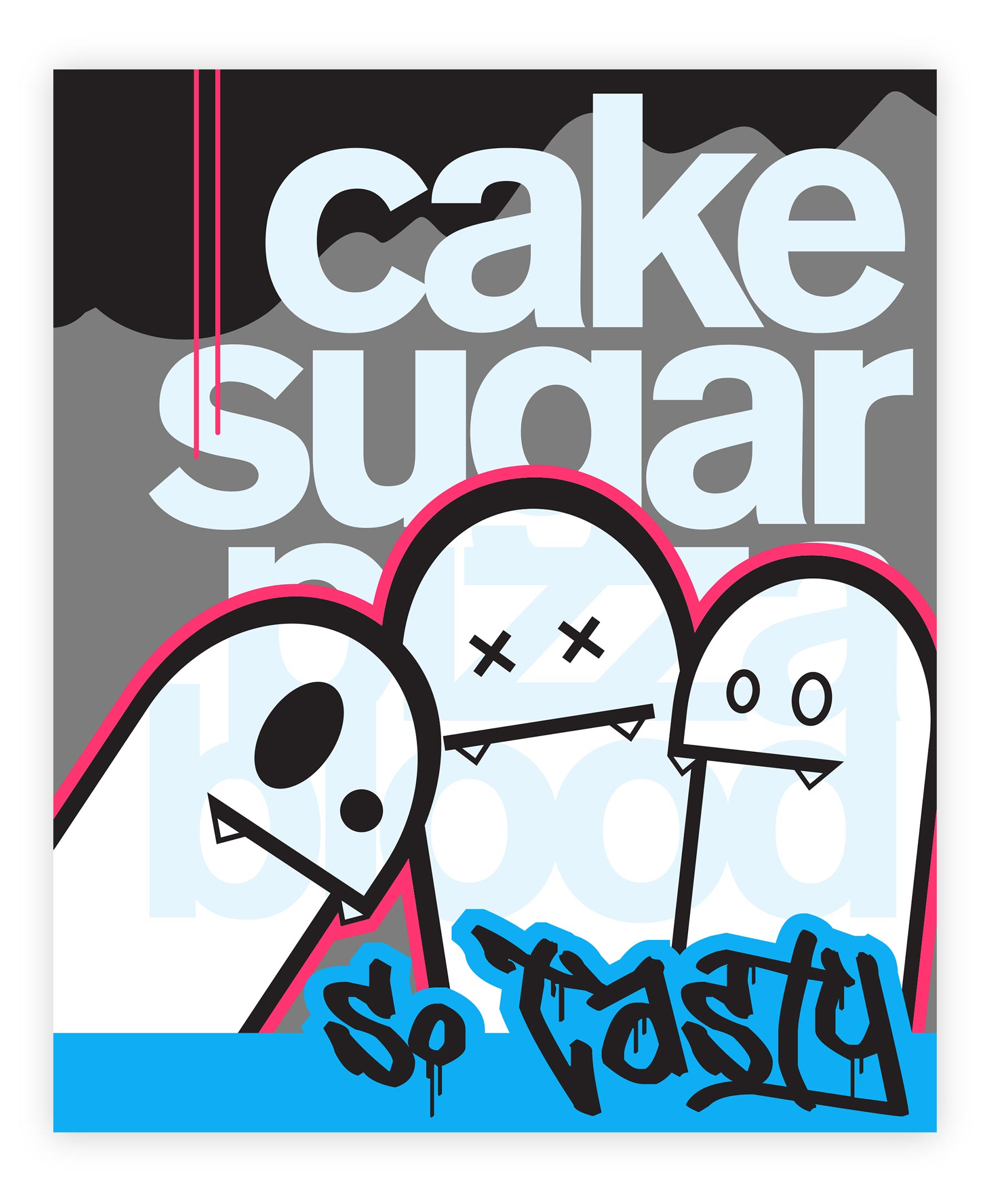 So Tasty original art by Ricky Damien