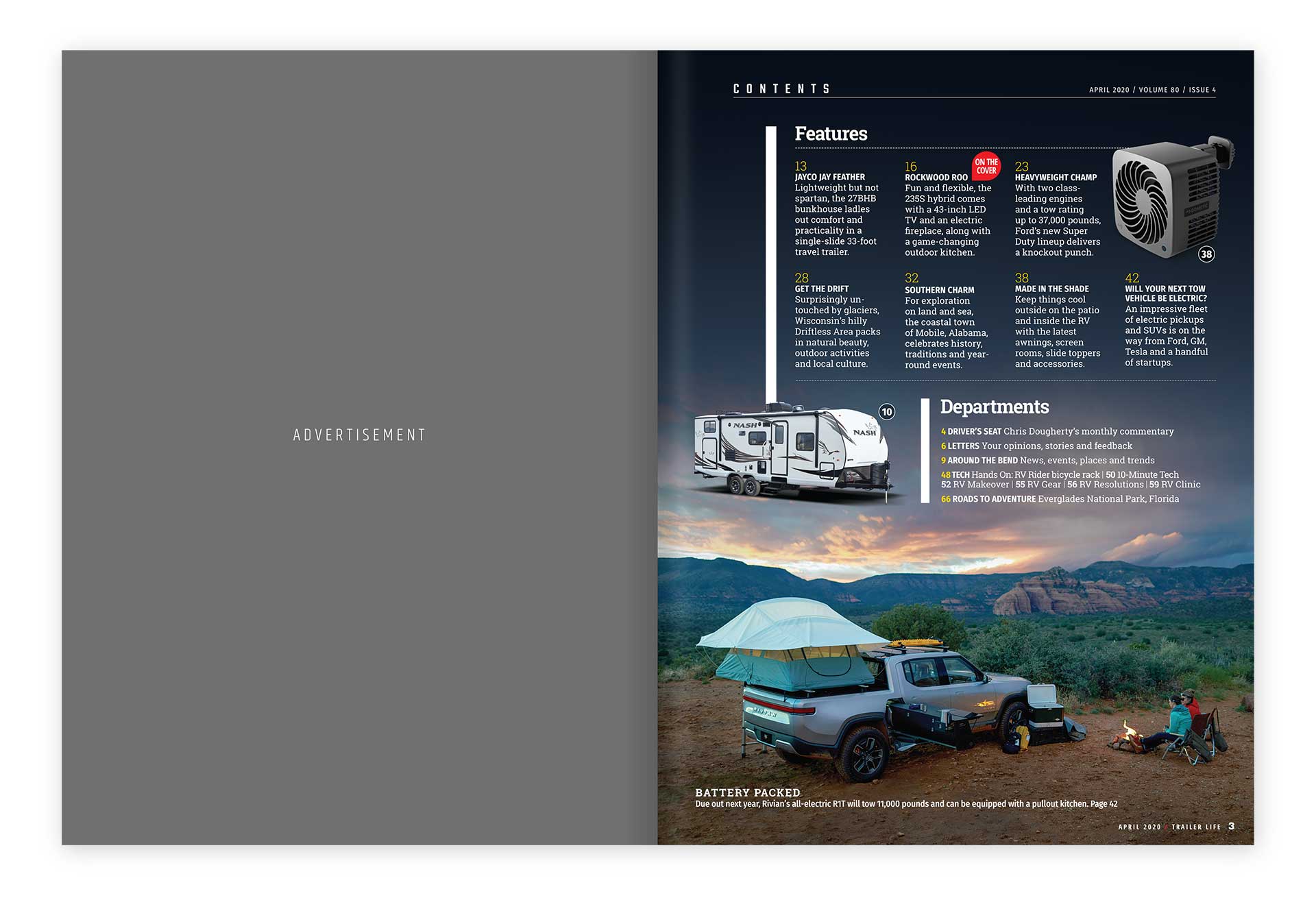 trailer life magazine design