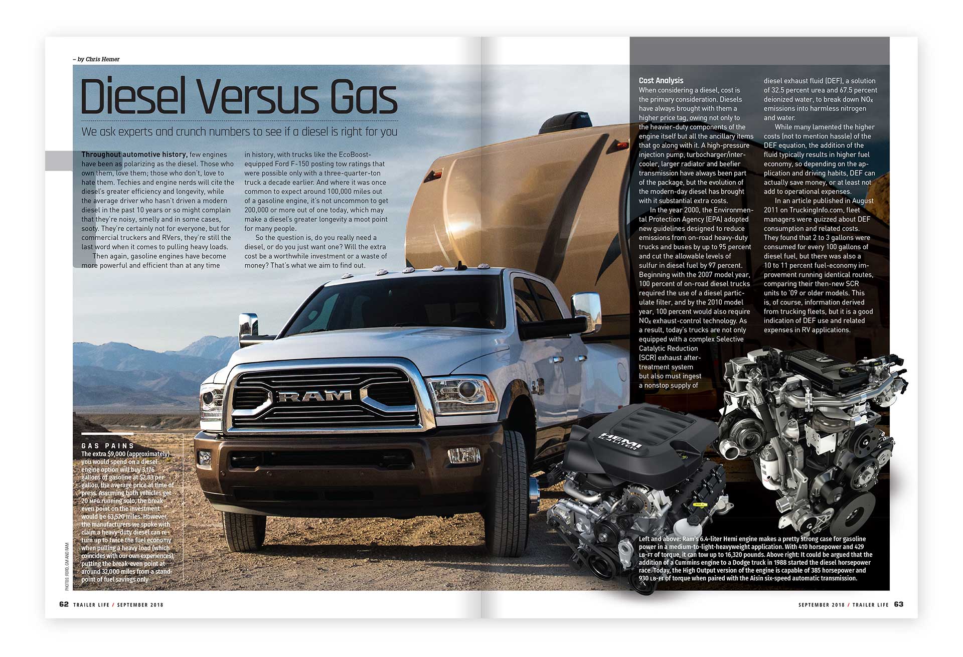 trailer life magazine design