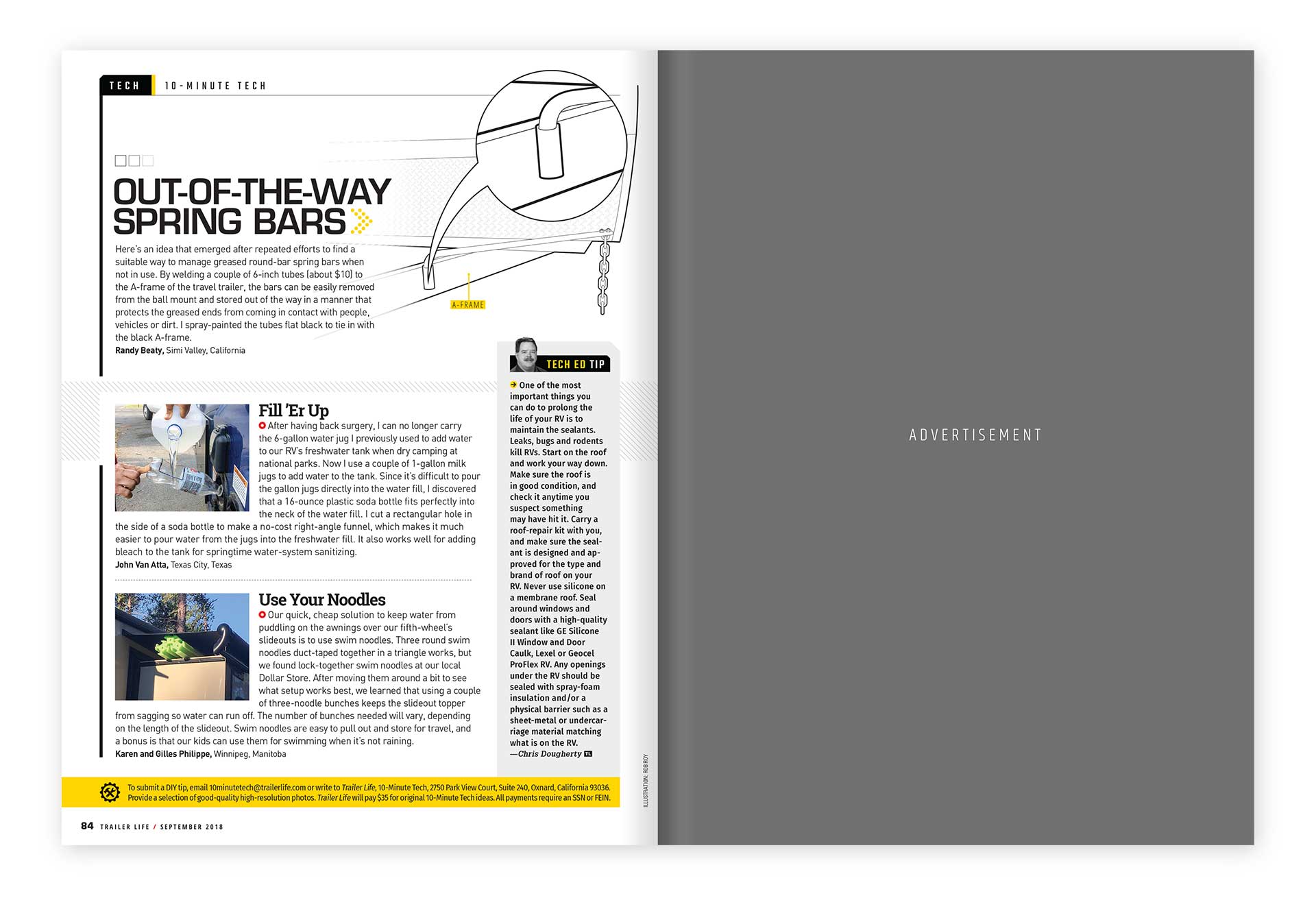 trailer life magazine design