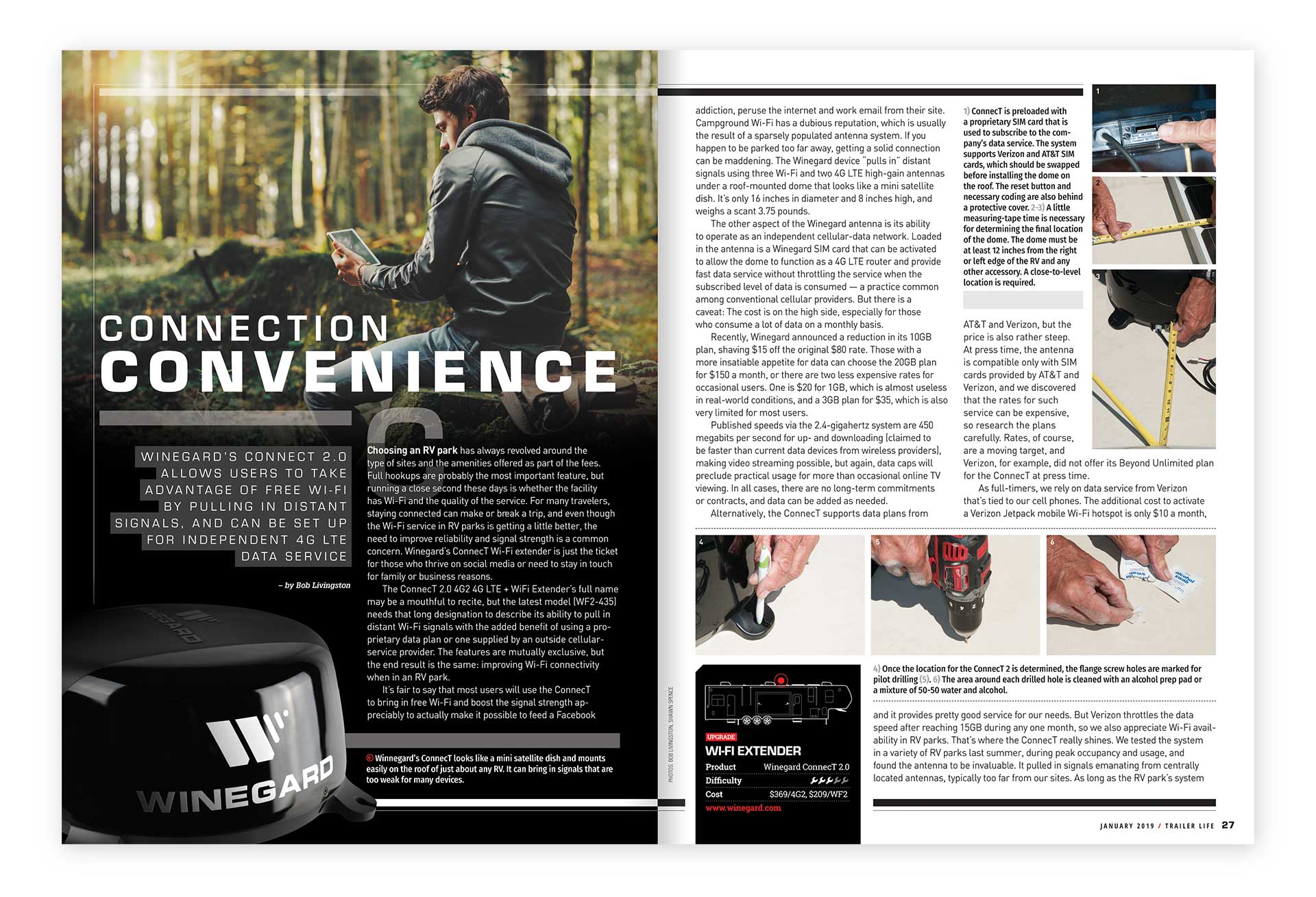 trailer life magazine design