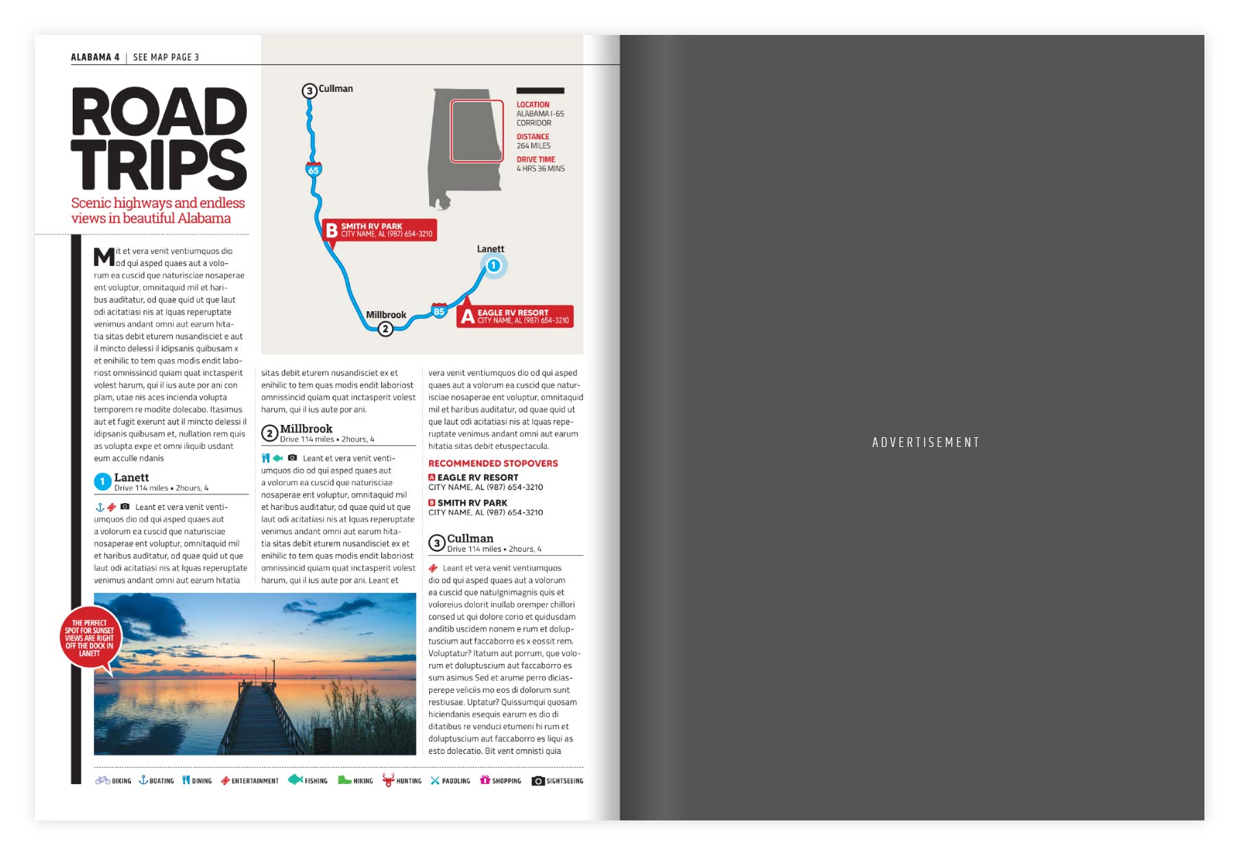 Good Sam Campground Guide design by Ricky Damien