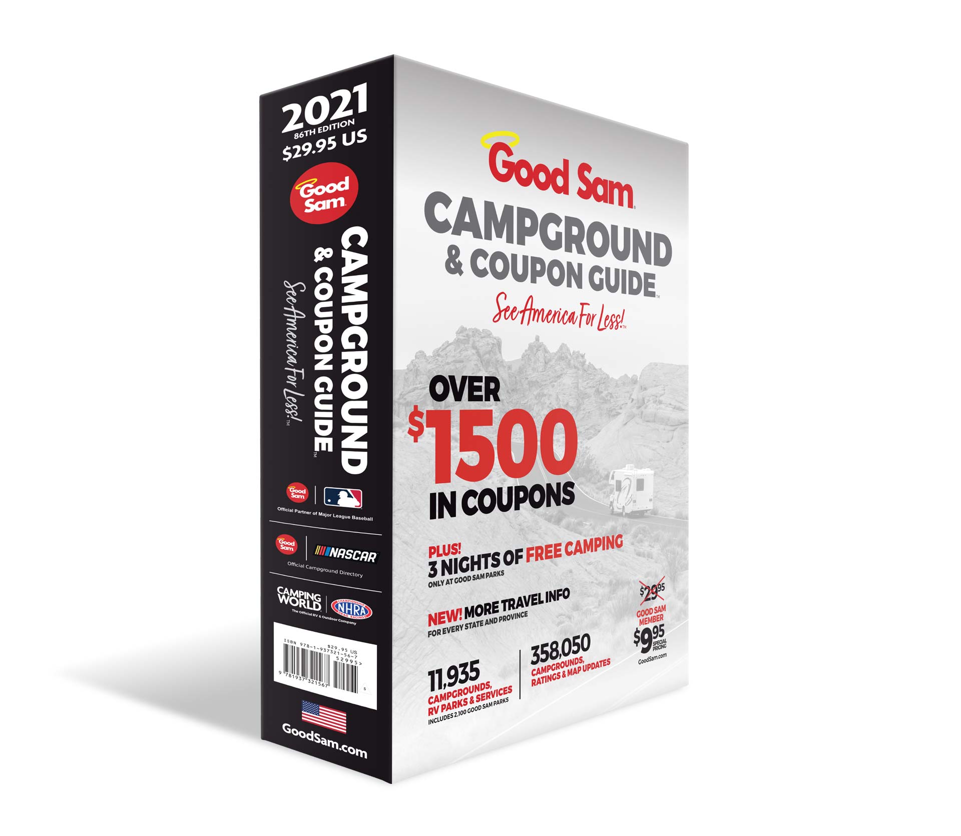 Good Sam Campground Guide design by Ricky Damien