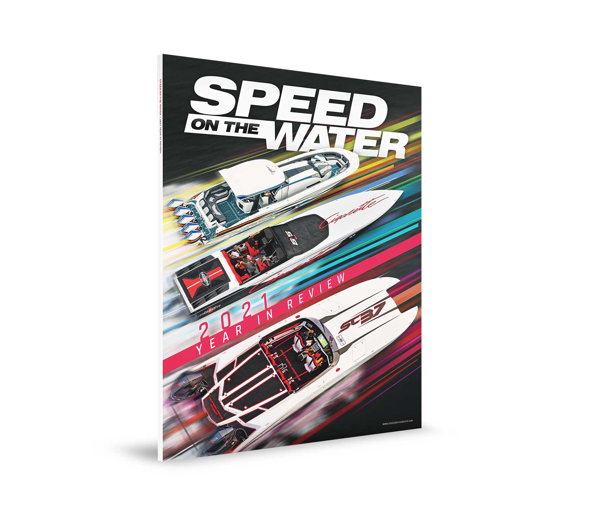Speed on the Water boating magazine design by Ricky Damien