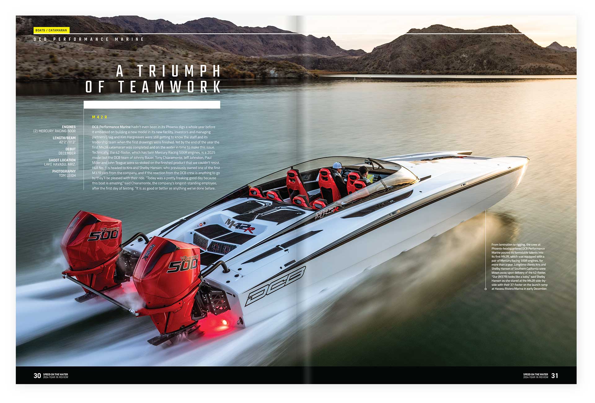 Speed on the Water boating magazine design by Ricky Damien