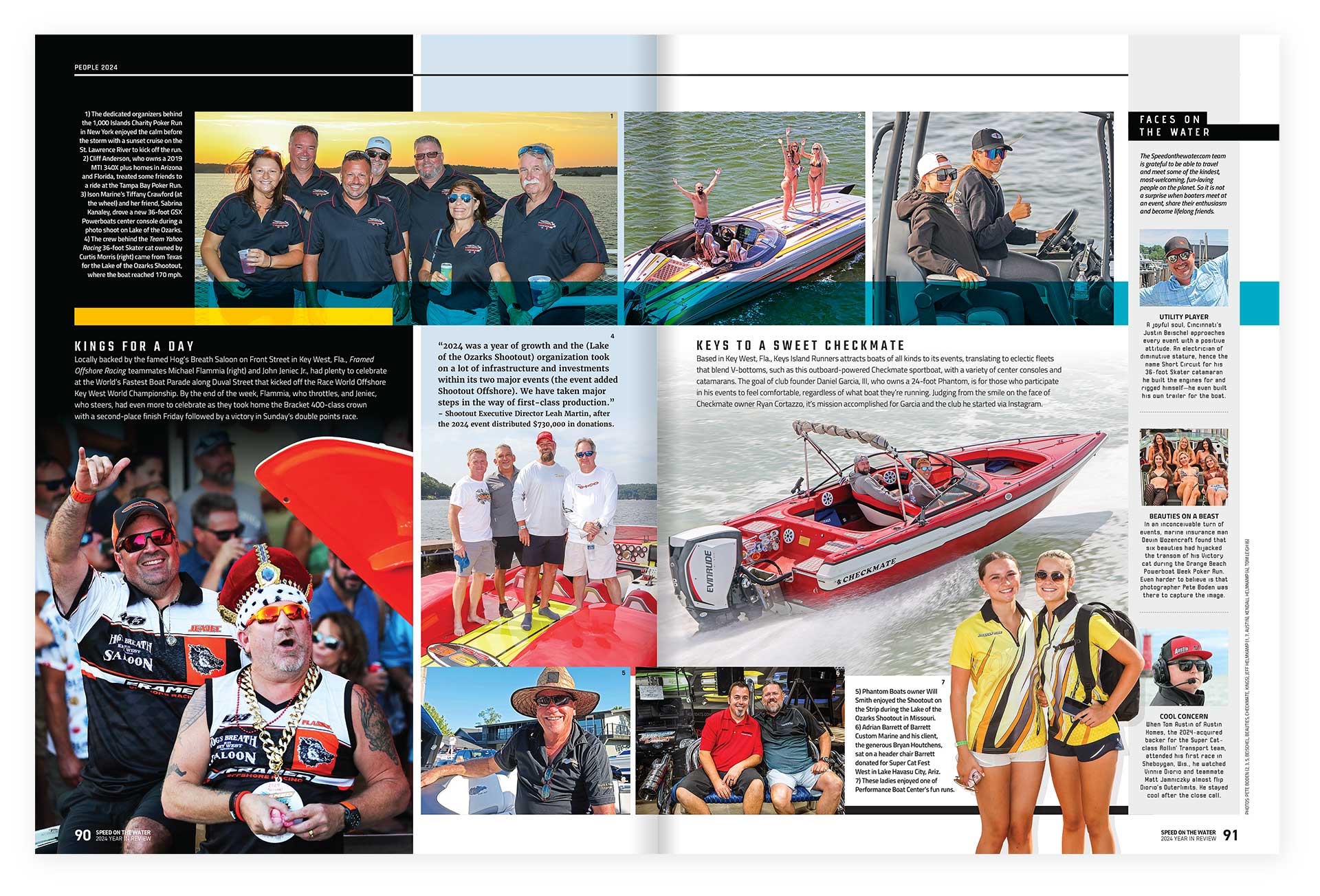 Speed on the Water boating magazine design by Ricky Damien