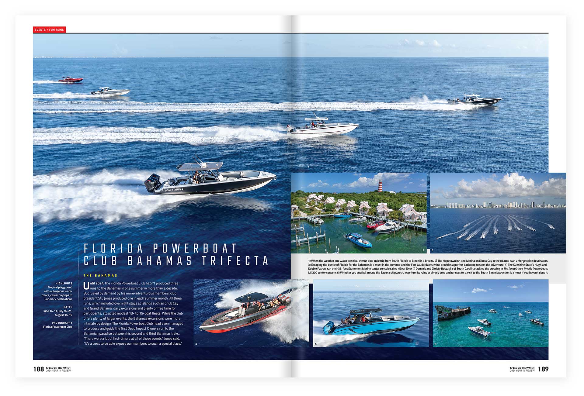 Speed on the Water boating magazine design by Ricky Damien