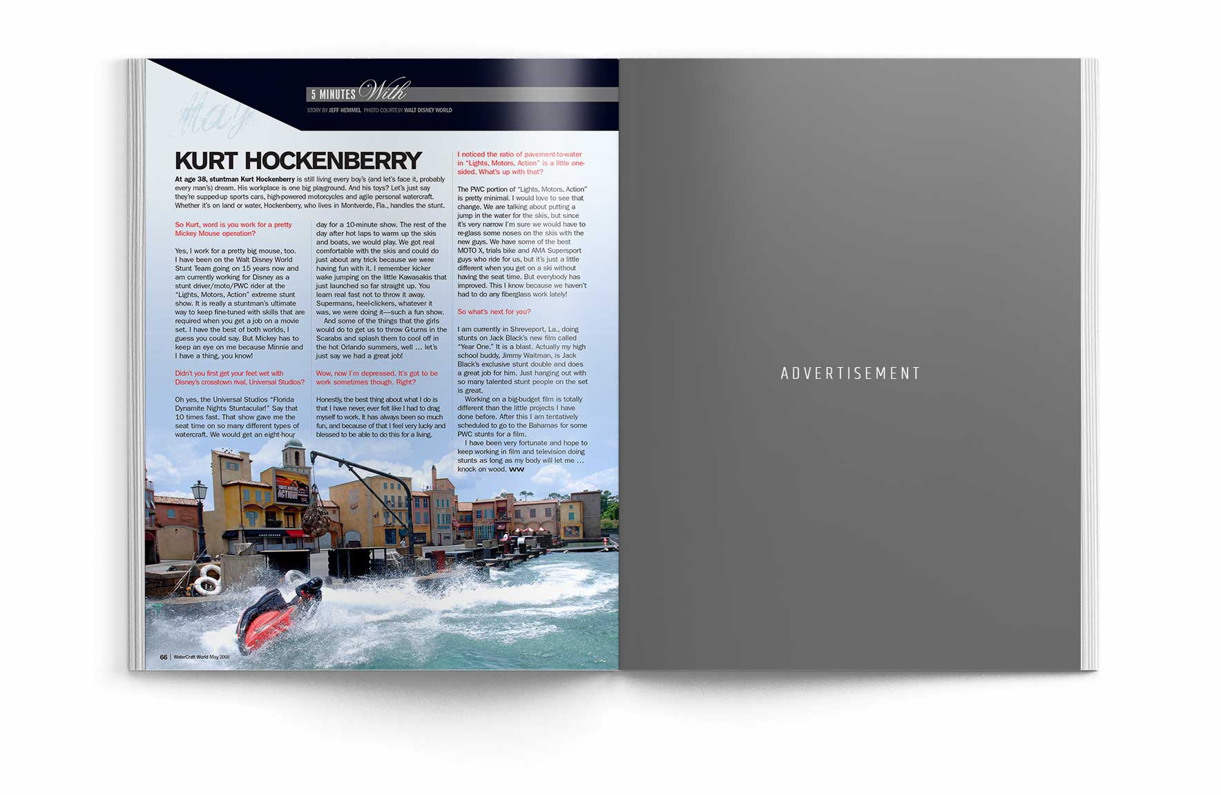 WaterCraft World magazine layout