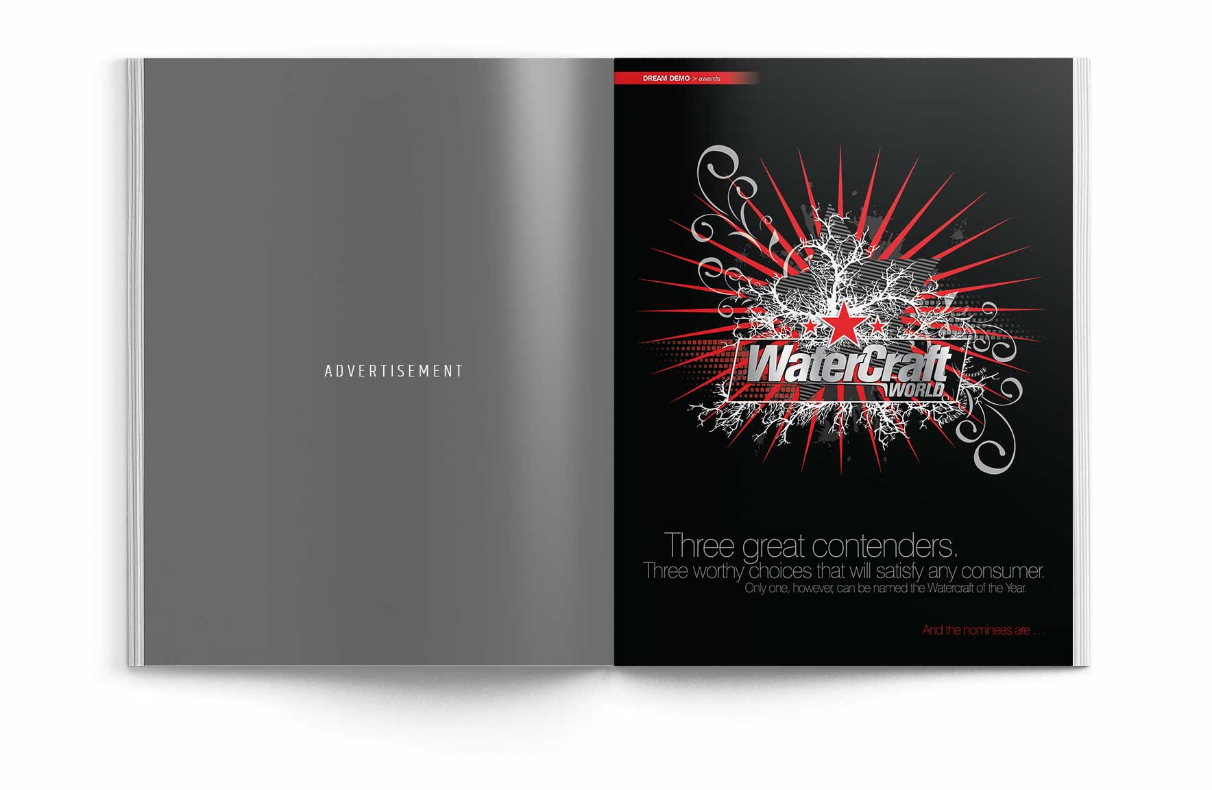 WaterCraft World magazine layout
